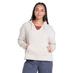 Toad&Co Byrne Long Sleeve Hoodie Women's in Oatmeal
